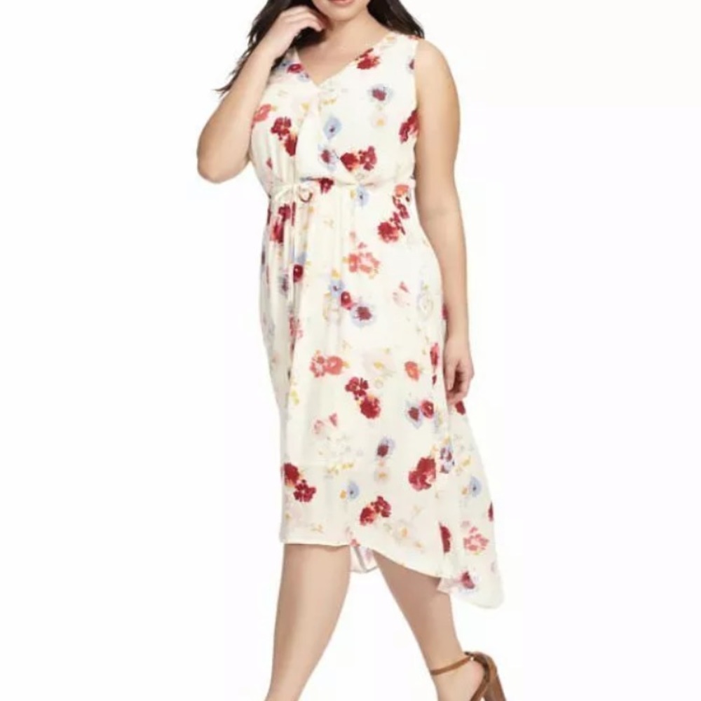 Lucky Brand Floral Maxi Dress New Women’s 1x